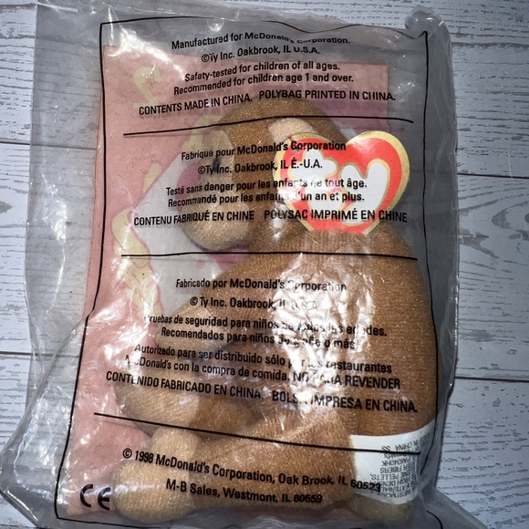 Ty Beanie Babies McDonalds Plush Toys Small Multicolor Animal Collectible Gift - Picture 2 of 5